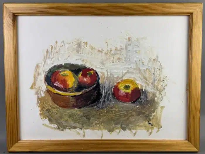 Mischtechnik signiert, datiert 1994 65x50 cm