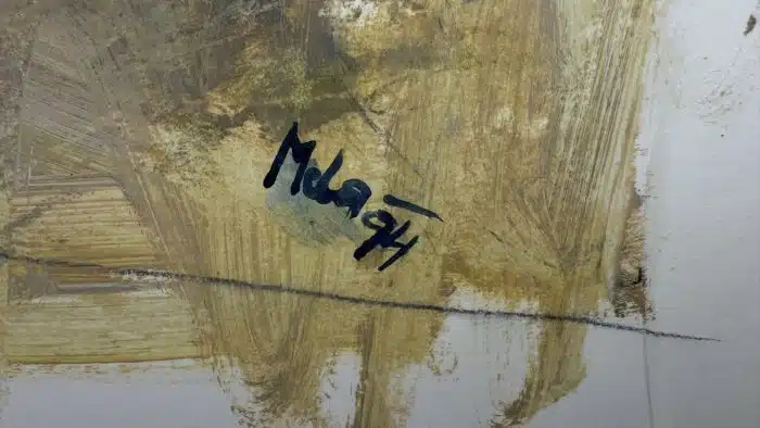 Mischtechnik signiert, datiert 1994 65x50 cm – Bild 3