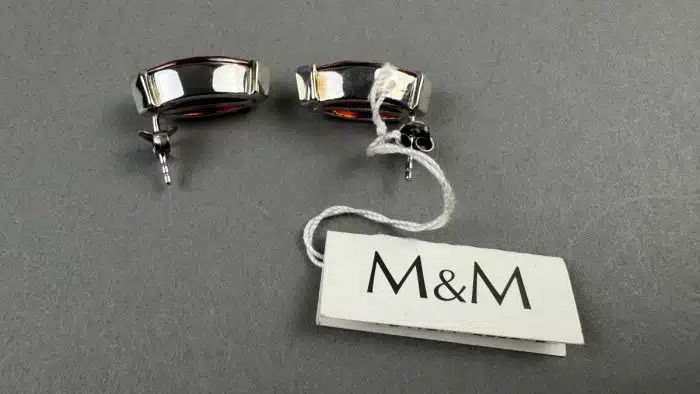Ohrringe Zirkonia M&M 925 Siber