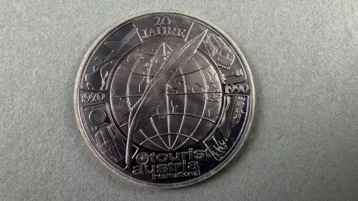 5 Stück Sammlermünzen - 850 Jahre Sankt Veit an der Glan - Monarchie, Kaiser Franz Josef I, Silber - 20 Centavos Cuba – Bild 5