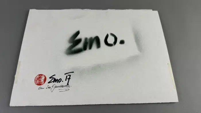  Emil Oman (EMO) - Hum Kroatien -1957 geboren, 2 Lithographien 39x26 cm – Bild 6