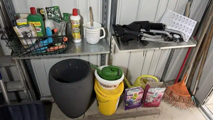 Gartenhütte - Rauminhalt - OHNE Hütte und Regale !! – Bild 17