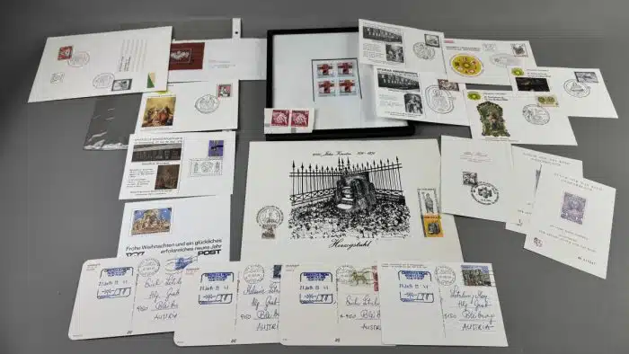 Posten Sondermarken und Briefe